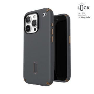 Speck Ovitek Speck Presidio2 Pro ClickLock & MagSafe - iPhone 15 Pro (temno siva / hladno bronasta)
