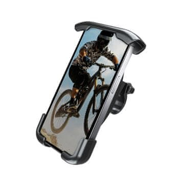 Crong Crong Bikeclip Enduro - Kolesarski nosilec za telefon (črn)