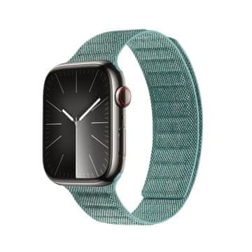 shumee Crong Melange - magnetni pašček za Apple Watch 38/40/41/42 mm (turkizna melanža)
