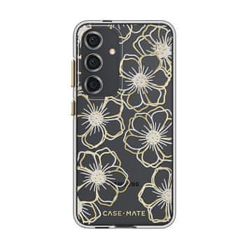 shumee Ovitek Case-Mate Floral Gems za Samsung Galaxy S24 (zlat)
