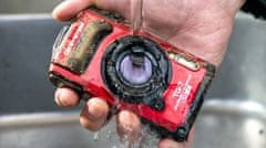 OM SYSTEM Tough TG-7 fotoaparat, rdeč