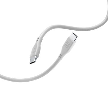 shumee Cellularline mehki kabel - USB-C na USB-C kabel 1,2 m (siv)