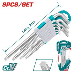Total 9-delni set TORX ključev/IND (THT106392)