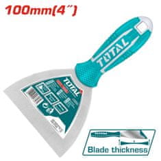 Total Gladilka pleskarska inox 100mm/IND (THT831006)