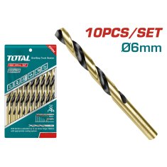 Total HSS vrtalni sveder za železo 6mm (TAC100603)