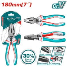 Total Kombinirane klešče 180mm /IND (THT210706S)
