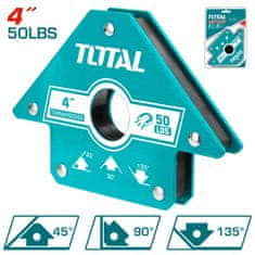 Total Magnetno držalo za varjenje 4 "50 Lbs / 155*102*17,4 mm (TAMWH50042)