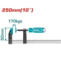 Total Spona univerzalna 250mm/IND (THT1320503)