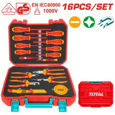 Total 16-delni set izoliranih ročnih orodij /IND (THKITH1601)