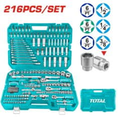 Total 216-delni set ročnega orodja /IND (THKTHP22166)