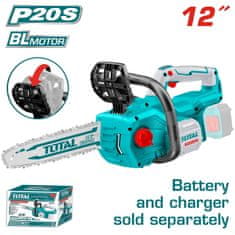 Total Akumulatorska verižna žaga 900W/P20S/IND (TGSLI20128)