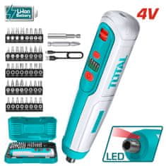 Total Akumulatorski Izvijač 4V/USB (TSDLI0403)