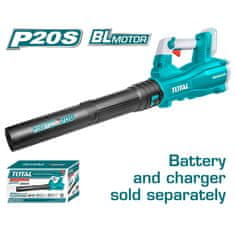 Total Akumulatorsko električno puhalo/18500rpm/P20S/IND (TABLI20428)