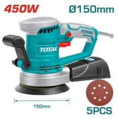 Total Električni rotacijski brusilnik 450W/IND (TF2041506)
