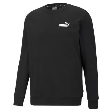 Puma Športni puloverji črna 182 - 187 cm/L Ess Small Logo Crew