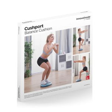 InnovaGoods BLAZINICA ZA URAVNOTEŽENJE S ČRPALKO ZA NAPIHOVANJE CUSHPORT INNOVAGOODS