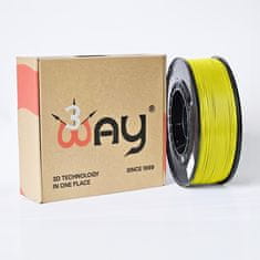 3WAY PLA Pro Filament 1,75 mm Rumena 1 kg