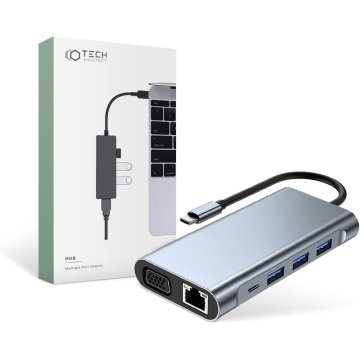 Tech-protect Adapter V7-HUB 10v1