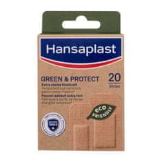 Hansaplast Green & Protect Plaster Set obliži 20 kos