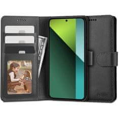 Tech-protect Wallet knjižni ovitek za Xiaomi Redmi Note 13 Pro 5G / Poco X6 5G, črna