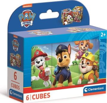Clementoni Bloki s slikami Paw Patrol 6 kosov