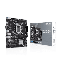 ASUS PRIME H610M-K, DDR5, SATA3, HDMI, USB3.2Gen1, LGA1700 mATX