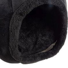 MG Plush ležišče za mačke 36 x 33 cm, črna