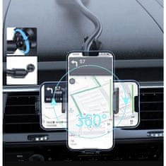 Malatec Univerzalni gibljiv avto nosilec za telefon s priseskom 31cm