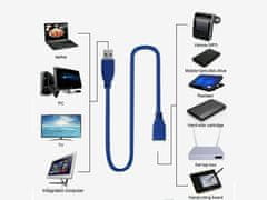 Verkgroup USB 3.0 podaljšani kabel 1,5m
