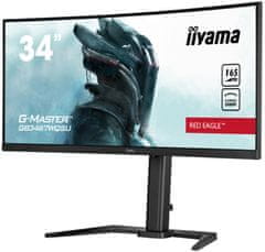 iiyama G-Master Red Eagle Curved monitor, UWQHD, LED, 165Hz, VA (GB3467WQSU-B5)