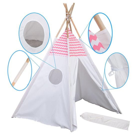 Enero ŠOTOR WIGWAM ENERO TOYS CLASSIC PINK