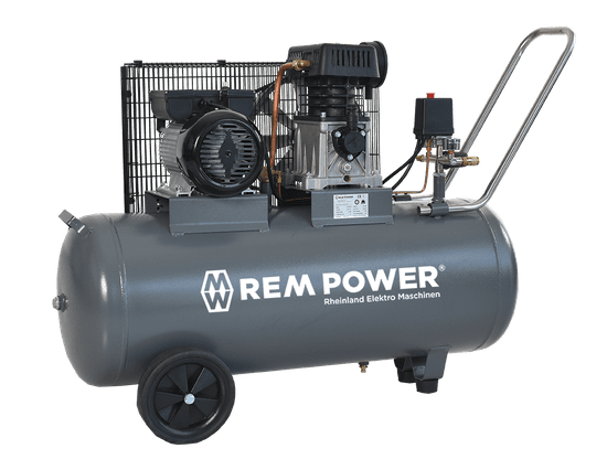 REM POWER batni kompresor E 349/8/100, 400V