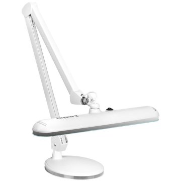 shumee Elegante 801 LED svetilka za delavnice s standardnim belim podstavkom