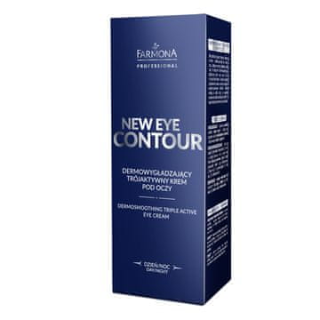 shumee Farmona New Eye Contour derma gladilna triaktivna krema za oči 30 ml