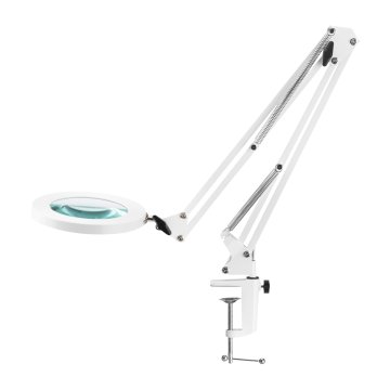 shumee Namizna povečevalna lučka Glow 308 LED, bela USB