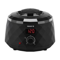 iWAX iWax Diamond Tech grelnik za vosek 400 ml 100 W črn