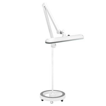 Elegante Elegantna LED-svetilka za delavnico 801-s s standardnim belim stojalom