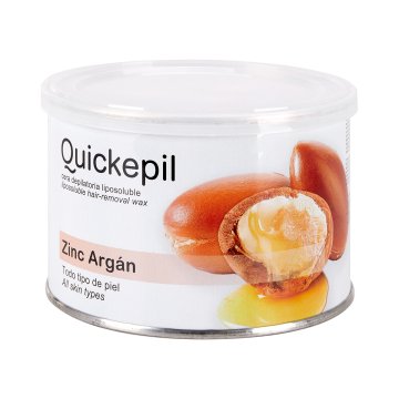 Eprim Quickepil vosek za odstranjevanje dlak, cink-arganova pločevinka, 400 ml