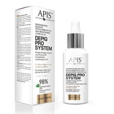 APIS APIS DEPIQ PRO SYSTEM Depigmentacijski booster z α-arbutinom 1% in posvetljevalnim kompleksom 1% 30 ml