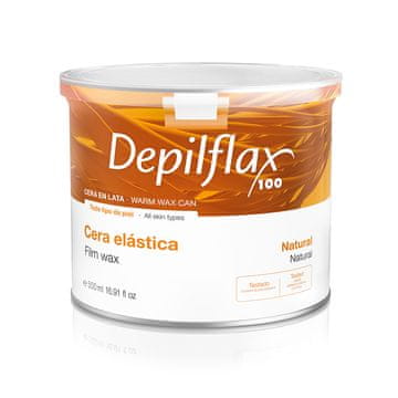 shumee Fleksibilni depilacijski vosek Depilflax 100, 500 ml doza, naravni