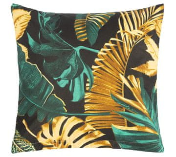 Bombažna prevleka za vzglavnik - 40x40 cm, Monstera