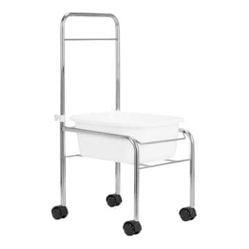 Gardj Europe Kopel za pedikuro na kolesih, kromirana