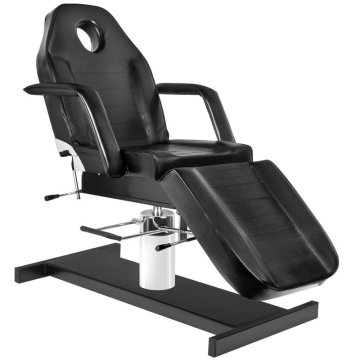 ACTIVESHOP Hidravlični lepotni stol A 210 črn