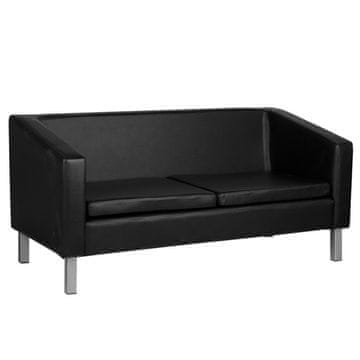Gardj Europe Zofa za čakalnico Gabbiano BM18003, črna