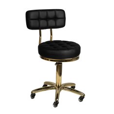 ACTIVESHOP Zlata AM-961 črna kozmetična stolica
