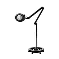 Elegante Povečevalna svetilka Elegante 6025 60 led smd 5d črna s stojalom