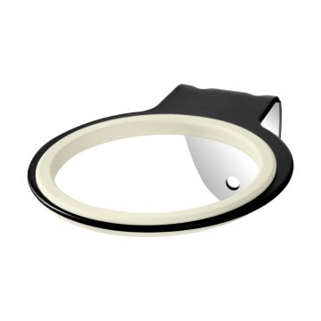 shumee Črno stensko držalo za sušilnik za lase Q96