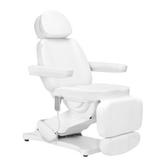 Eprim Električni kozmetični stol SILLON CLASSIC, 4 motorji z zibanjem, bel