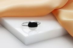 Brilio Silver Minimalističen srebrni prstan GR106W (Obseg 60 mm)