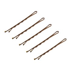ACTIVESHOP Frizerske sponke za lase, 120 kosov. E-57, 5,6 cm, zlato